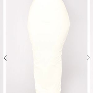 White dress /maxi skirt.